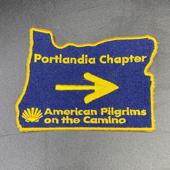 Portlandia Chapter American Pilgrims on Camino Patch Scallop APOC - Picture 1 of 1
